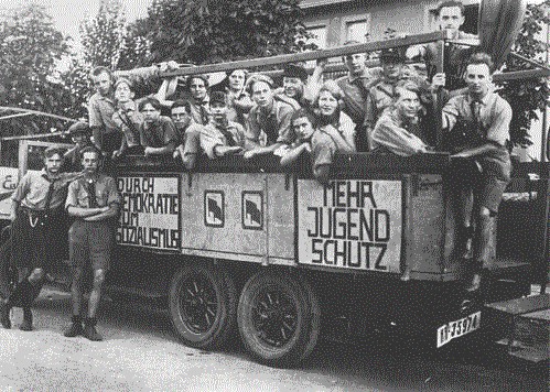 Hamburger Agitationswagen, 1930