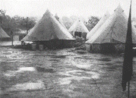 Hochwasser in Seekamp 1927