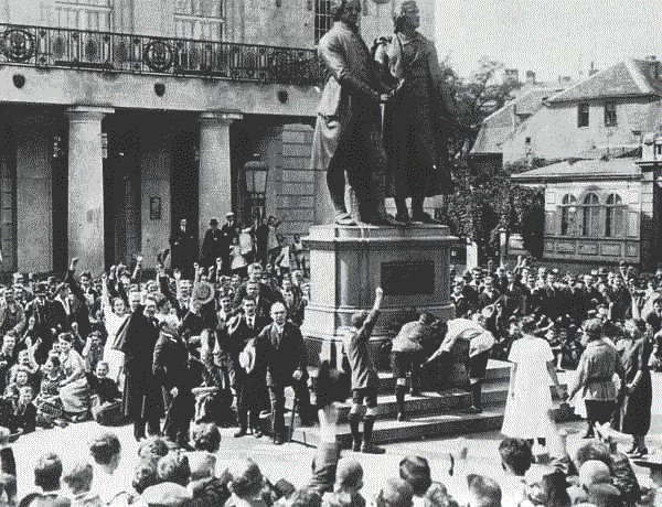 Kranzniederlegung in Weimar