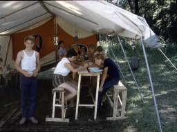 Zeltlager in Hallein 1966