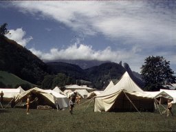 Zeltlager in Hallein 1966