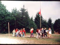 Zeltlager in Hallein 1966