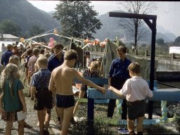 Zeltlager in Hallein 1966