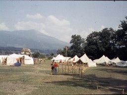 Zeltlager in Hallein 1966