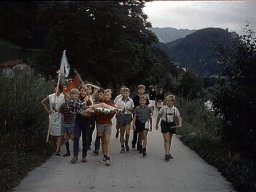 Zeltlager in Hallein 1966